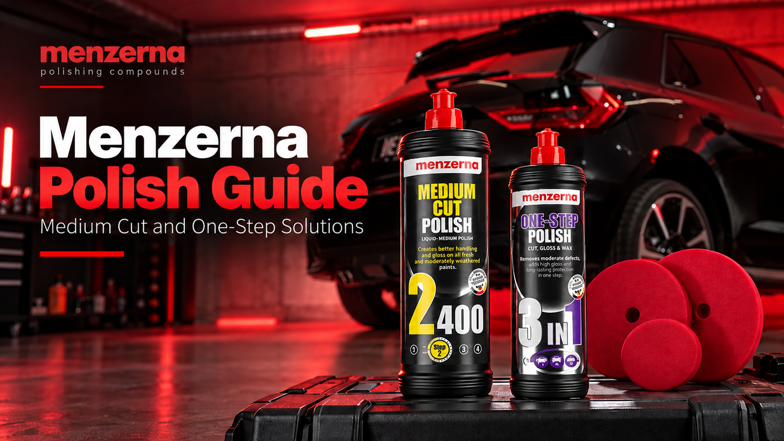 Car Polishing Foam Pads Guide for Cutting and Finishing